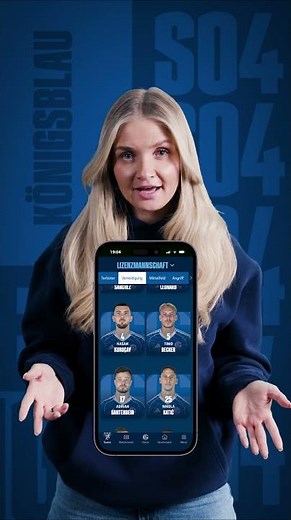 Join in and participate in the new #S04 app - Kristina shows you the new features 🆕🤳