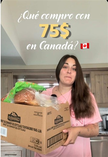 75 CAD en supermercado en Canadá: ¿da para más o menos?