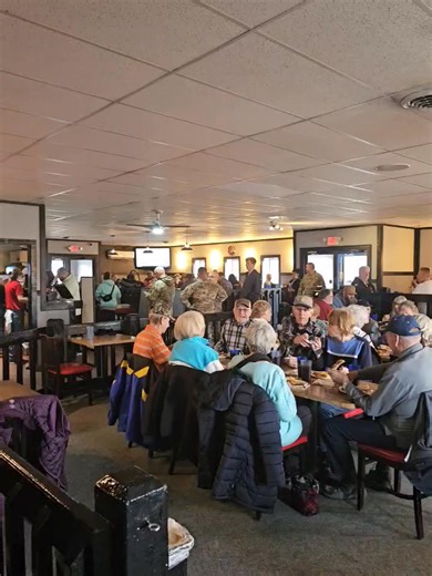 The lunch buffet is OPEN and the line was already out the door! Only two buffet days left and just four days to go. Sigh. It’s bittersweet for all of us. The love you’ve shown us is something we’ll never forget. ❤️🍕 | Godfather's Pizza Cheyenne
