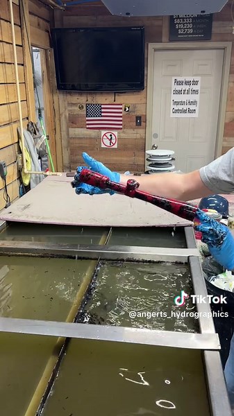 Scope hydro dipped in digital camo #red #cano #getit #seeit #vision | camo