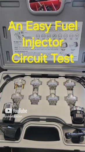 Fuel Injector Circuit Test #fuelinjector #mechanic #automotive #noidlight