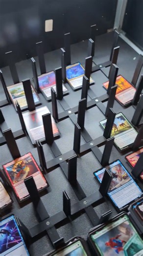 Our Magic Card Sorter robot is putting in WORK today 👀#MagicTheGathering #MTG #TradingCards #Geek