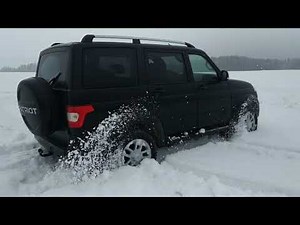 Отзыв на Резину Hankook Dynapro atm RF10 на уаз патриот 2019 модельного года езда по снегу