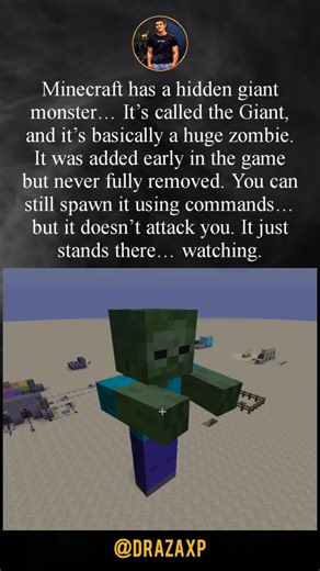 Minecraft’s Hidden Giant 😳 #shorts