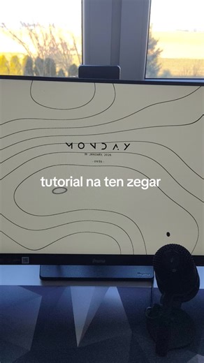 #tutorial #clock #pc #setup @kupą 2137