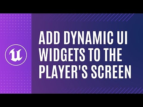 UE5 Blueprint Tutorial: How to Add Editable UI Widgets to the Player's Screen