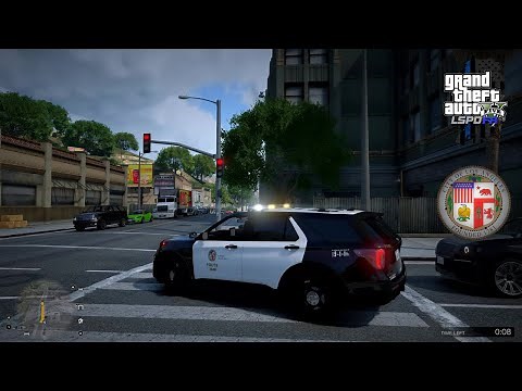 [NO COMMENTARY] GTA V LSPDFR | LAPD BDU PATROL W 2020 FORD EXPLORER!