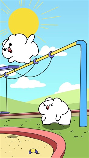 Play on the swing #bongocat #meme #bongocatmemes