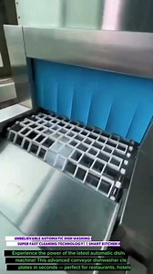 Unbelievable Automatic Dish Washing Machine Super Fast Cleaning Technology! Smart Kitchen Innovation