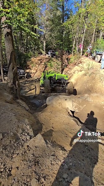 One of my favorite climbs! I always show the boys up here. 😎💪😉😉 #offroad #fun #jeep #followme @Russell I did it, did you? 😂