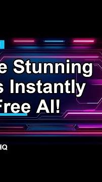 Create Stunning Slides Instantly with Free AI! (No Design Needed)