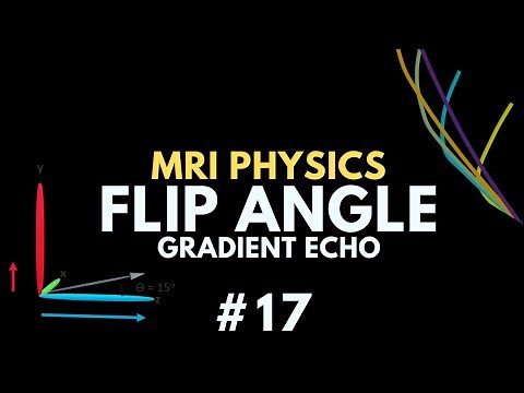 Flip Angle and Ernst Angle in Gradient Echo MRI | MRI Physics Course #17