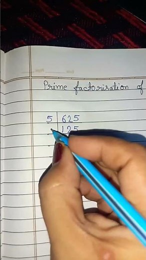 prime factorization of 625