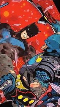 Knightfight: Batman Faces Two Future Batmen! #shorts #batman #dcuniverse