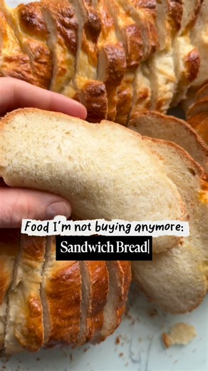 LEVENthal Bakery® on Instagram: "Three kids + daily lunches = we were flying through loaves. Store bread was either full of junk they loved… or “healthy” and untouched. . Sourdough = too sour Challah = their favorite but $$$ . So I make this instead. No eggs (unless you egg wash), minimal ingredients, and it tastes like brioche meets focaccia thanks to the olive oil. I bake in bulk, slice, freeze, and pull out what I need. . Bonus: makes unreal French toast. . RECIPE ⬇️ • 4.5 cups warm water (no