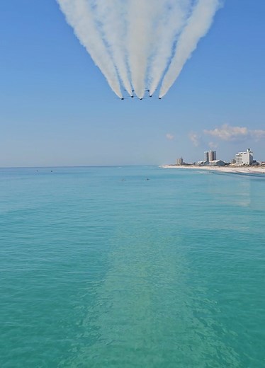 Blue Angels Practice Info on Reels