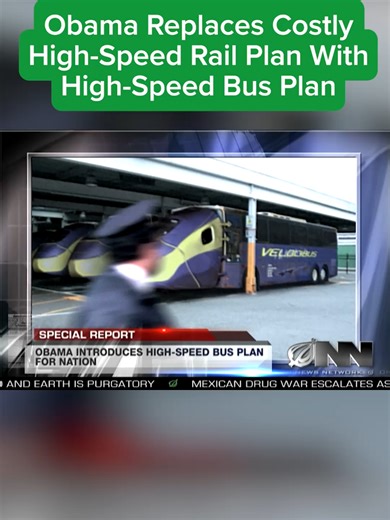 Obama Replaces Costly High-Speed Rail Plan With High-Speed Bus Plan | high speed bus