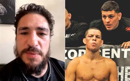 Diego Sanchez claims Nate Diaz won't fight him as he 'beat his bigger brother', believes dominant debut may give him an upper hand - "The first guy to ever beat both Diaz brothers"