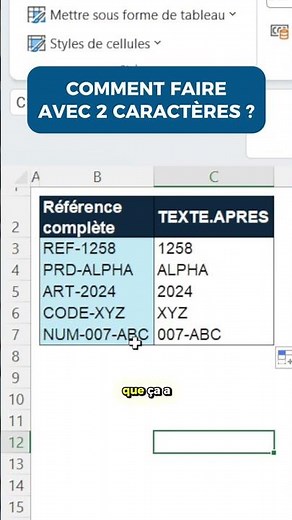 Excel: Extract a string with the TEXTAFTER function!