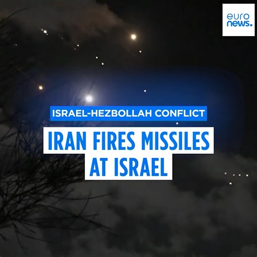 Israel reported that hundreds of missiles hit the country in an attack, which Iran called a 'legitimate' response to previous Israeli strikes. The Israeli Defense Forces (IDF) stated that civilians were taking shelter in bomb shelters across the country. | Euronews English