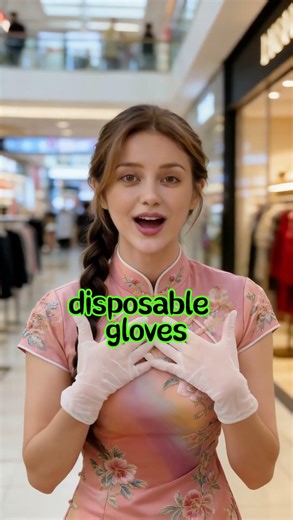 一次性手套,“One time glove”？快住口！老外听到这句已经汗流浃背. #零基础英语 #英语口语 #英语易错点 #地道表达 #美女老师 #shorts