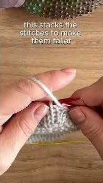 Double seed stitch for beginners #continentalknitting #knittinginstructions #knittingforbeginners