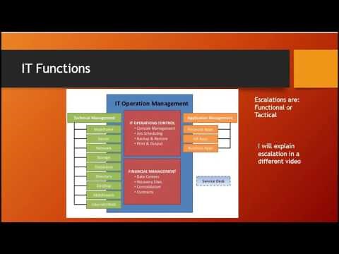 IT Functions and Roles