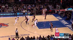 Derrick Rose's clutch shot that sealed the deal for the New York Knicks! | NBA