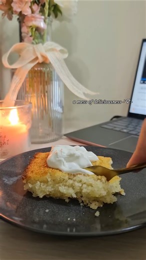 This Basbousa Did NOT Last 12 Seconds 😮‍💨