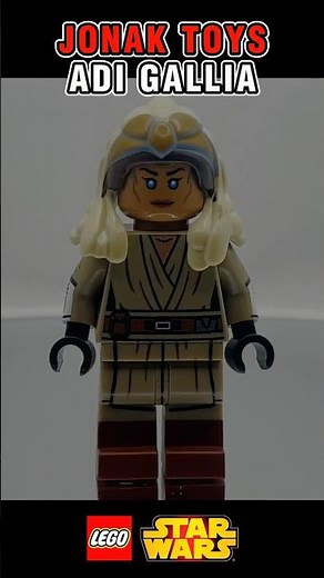 Custom LEGO Star Wars Adi Gallia Minifigure Unveiled! 😱🔥 | Jonak Toys