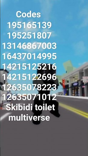 Roblox Brookhaven rp skibidi toilet code