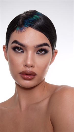 A touch of darkness 🖤 Hair by @Laura Chadwick Makeup by me using; @maccosmetics Costa Riche @maccosmetics Blue Brown Pigment @Stila Cosmetics All Day Smudge Eye Liner in Black @Anastasia Beverly Hills Eyeshadows @Lancôme Hypnose Waterproof Mascara @Haus Labs Foundation @Kosas Concealer @anastasiabeverleyhills Smooth Blur Contour Stick @Huda Beauty Rich Brown Lip Loner @Charlotte Tilbury Very Victoria Lipstick #halloween #halloweenmakeup #editorialhalloween #halloweenfashion #makeuptutorial