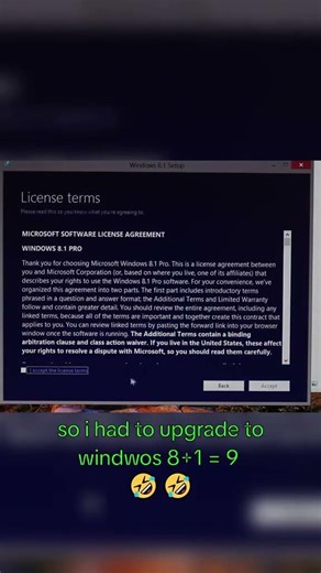 okay i'm still stuck in windows 8 business 😞😞 so I still upgrade to windows 11 #techtok #viral