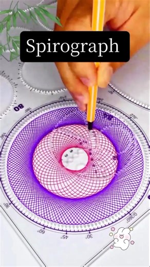 Amazing spirograph patterns #spirograph