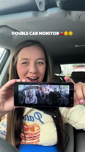 This is a must have for baby #2😍 #baby2 #babynumber2 #babytwo #carmonitor #babyregistry #babyregistrymusthave #twinmom #twinmamalife #twinmusthaves