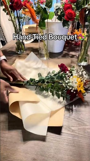 How I build a hand-tied bouquet