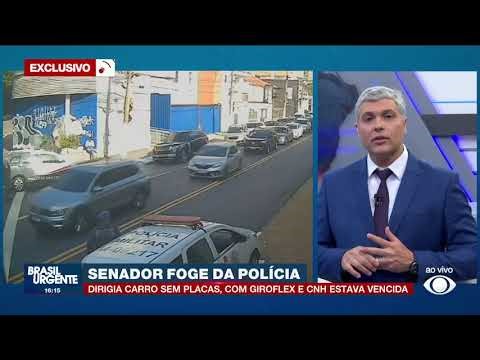 Senator caught with car without license plates and tries to flee from police | Brazil Urgent