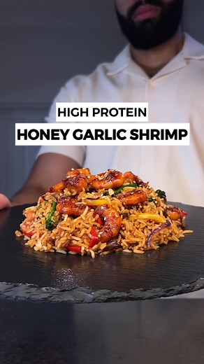 Low Calorie Honey Garlic Shrimp Stir Fry Recipe