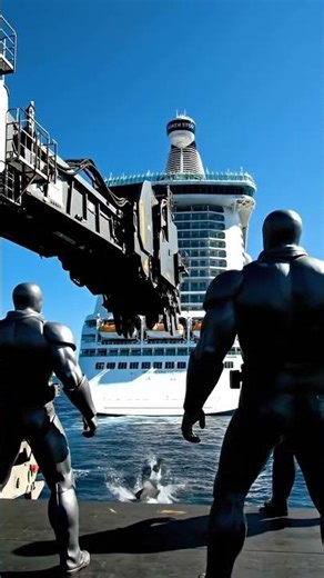 Shocking Moment Modern Saw Demolishes Anthem of the Seas in Motion 💥⚙️