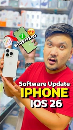 Ios 26 latest Update Green screen Bugs fixed #shortvideo