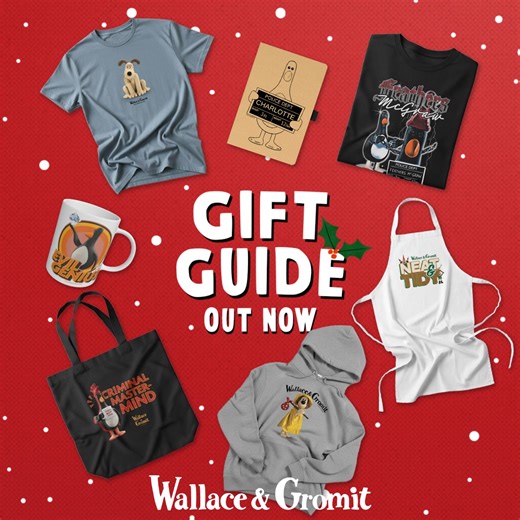 Take the guesswork out of gift-giving. Shop from Wallace & Gromit's cracking gift guides! | Wallace and Gromit