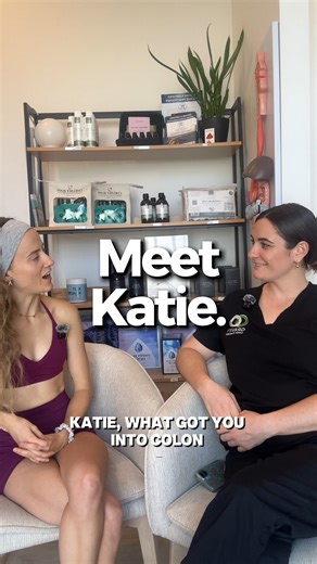 4K views | Meet Katie  Our newest colon hydrotherapist here at...