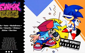 【FNF模组】Vs. Dorkly Sonic官方更新 部分曲目演示