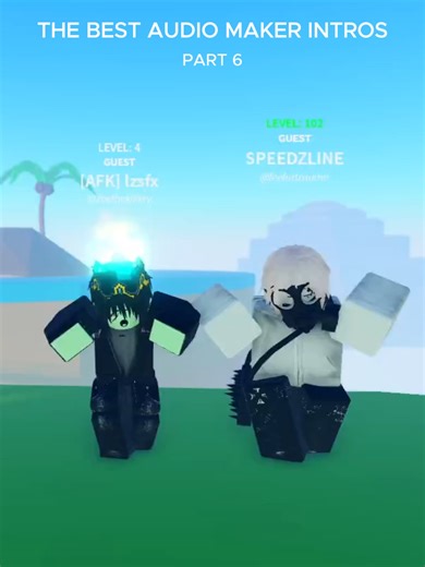 Best Roblox audio maker intros part 6 | #audiomaker #bypassed #fyp #boombox #roblox