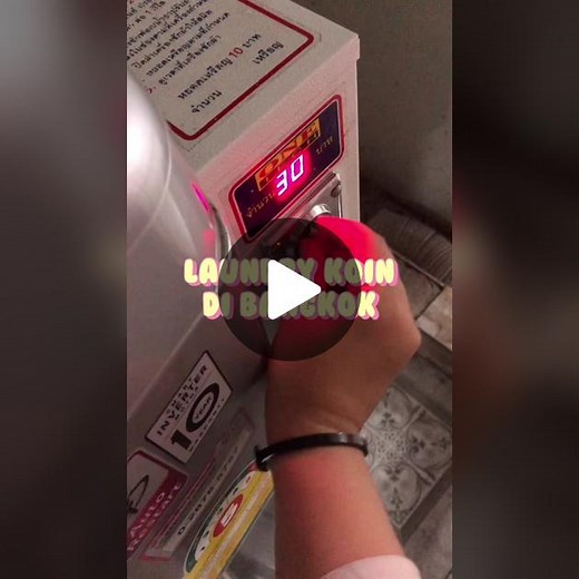 Cara Laundry di Bangkok dengan Laundry Coin: Jajanan Thailand