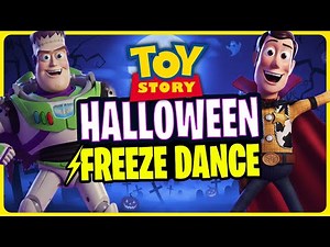 ⚡️ Andy's Coming Freeze Dance ⚡️ Halloween Toy Story Brain Break 🎃 Just Dance 🎃 GoNoodle