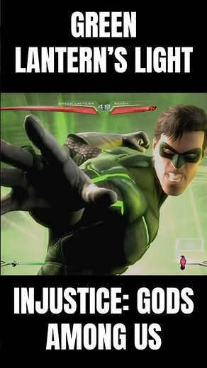 EPIC SUPER MOVES GREEN LANTERN #injustice #dc #shorts #games #gaming #batman #superman #lanterns