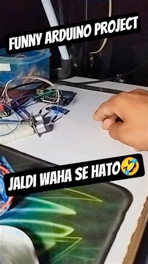 I Made a Funny Talking Sensor using Arduino! 🤖🗣️ #techshorts