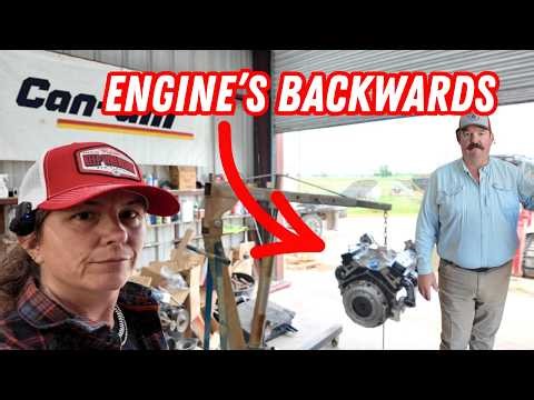 We Put The Engine In BACKWARDS… 😅