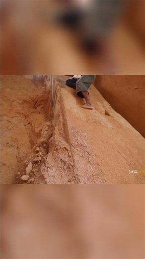 Building an underground survival shelter from scratch #shorts